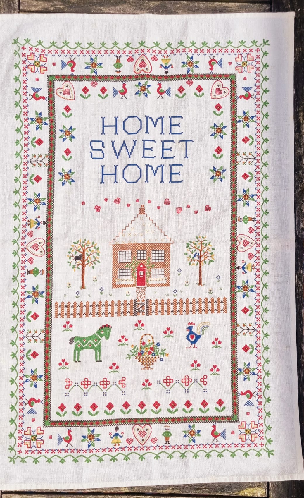 Tea Towel Saint Michael Home Sweet Home