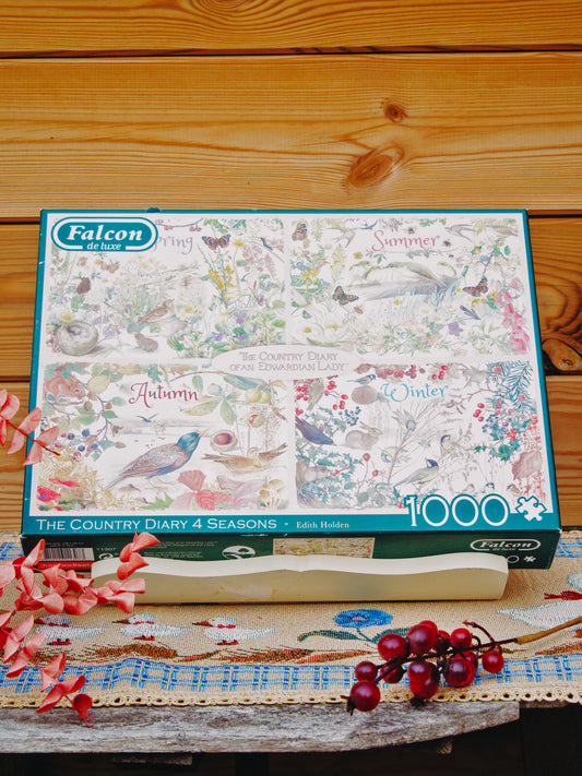 Puzzle des saisons Edith Holden