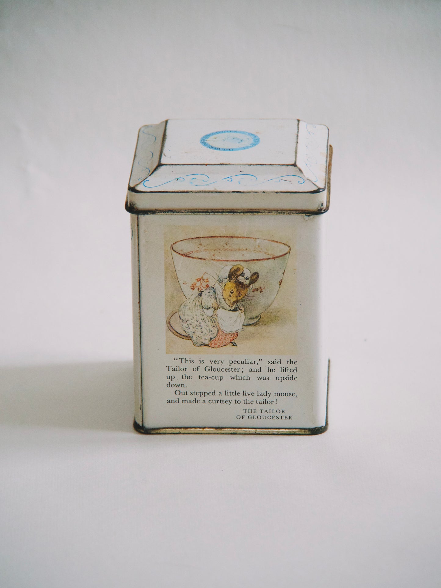 Boite a thé vintage Beatrix Potter